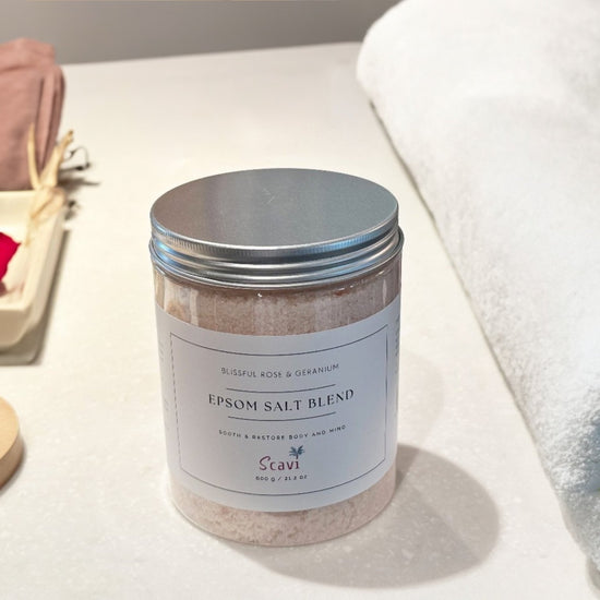 Epsom salt bath soak