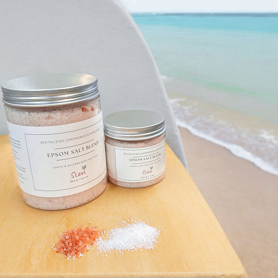 Epsom salt bath soak