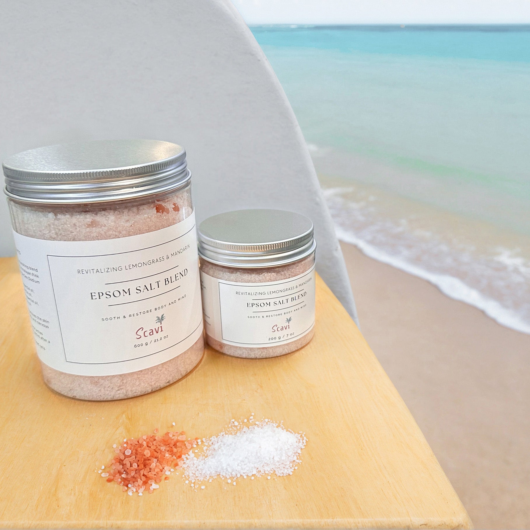 Epsom salt bath soak