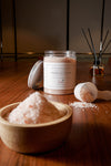 Relaxing lavender Epsom salt bath soak
