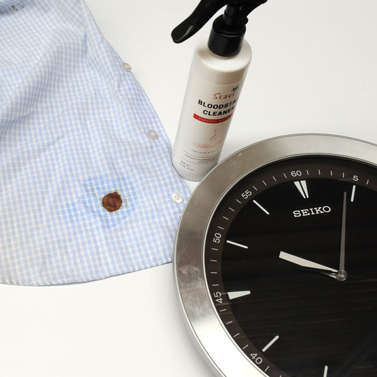 Blood stain remover spray
