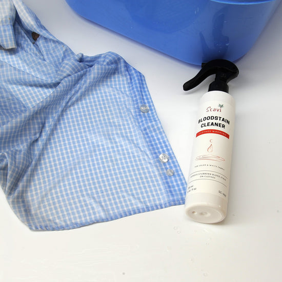 Blood stain remover spray