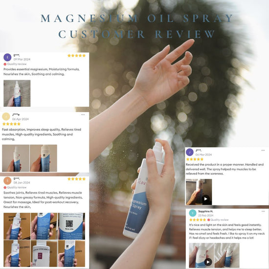 Scavi magnesium oil spray