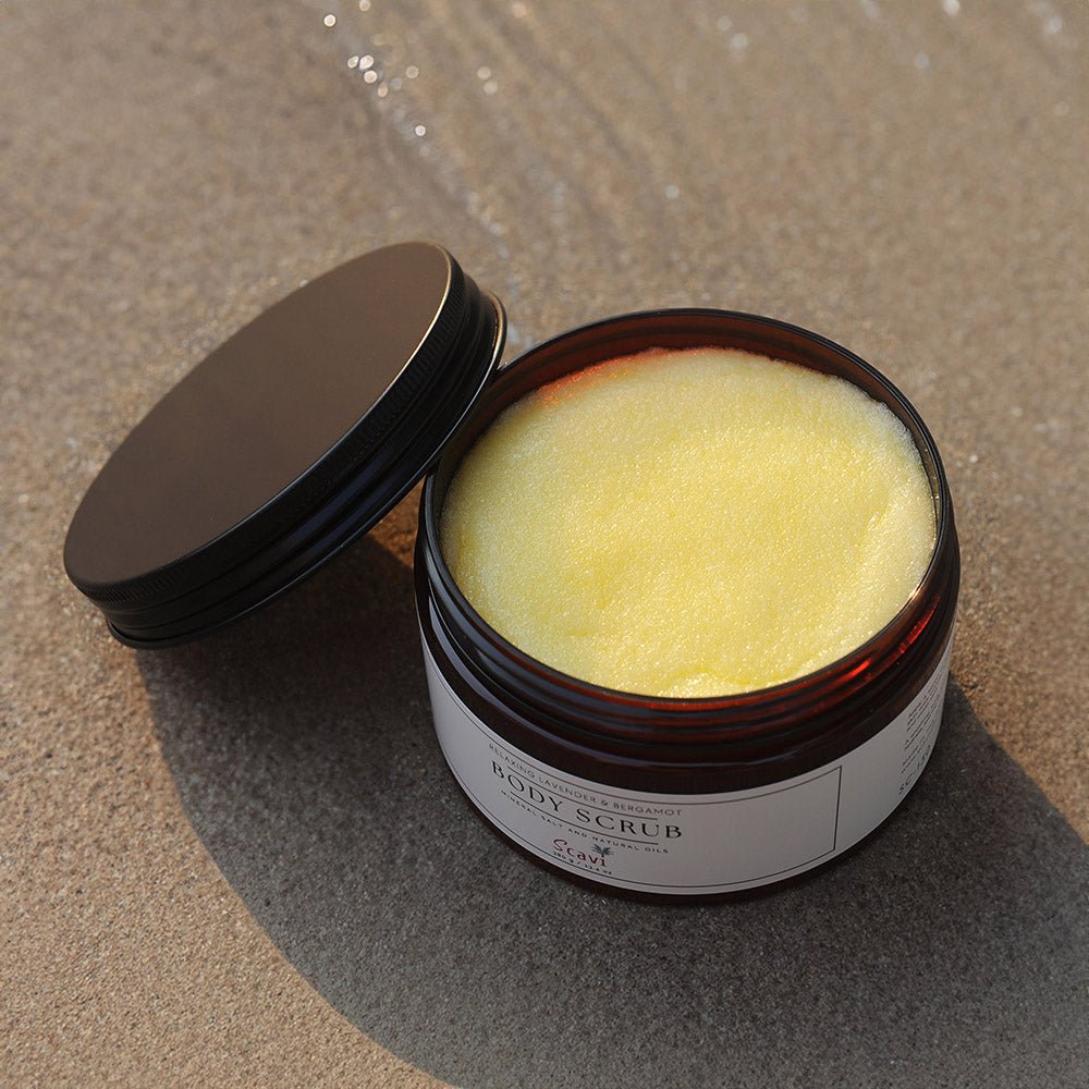 Scavi body salt scrub