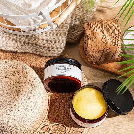 Scavi body salt scrub