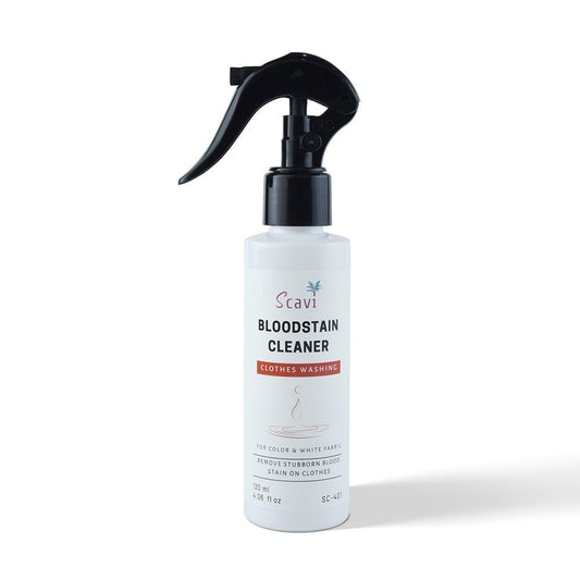 Blood stain remover spray