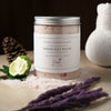 Relaxing lavender Epsom salt bath soak