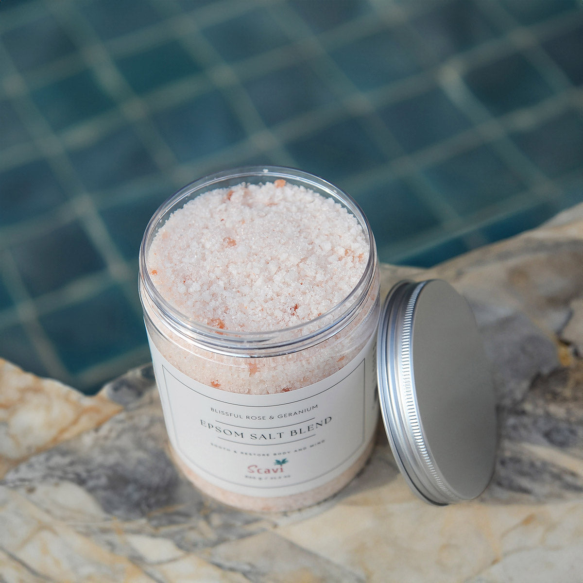 Scavi Epsom Salt Blend Rose & Geranium