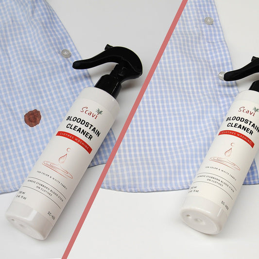 Blood stain remover spray