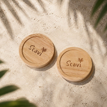 Wooden Coaster Set