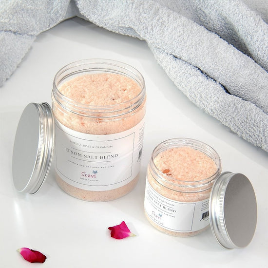 Epsom salt bath soak