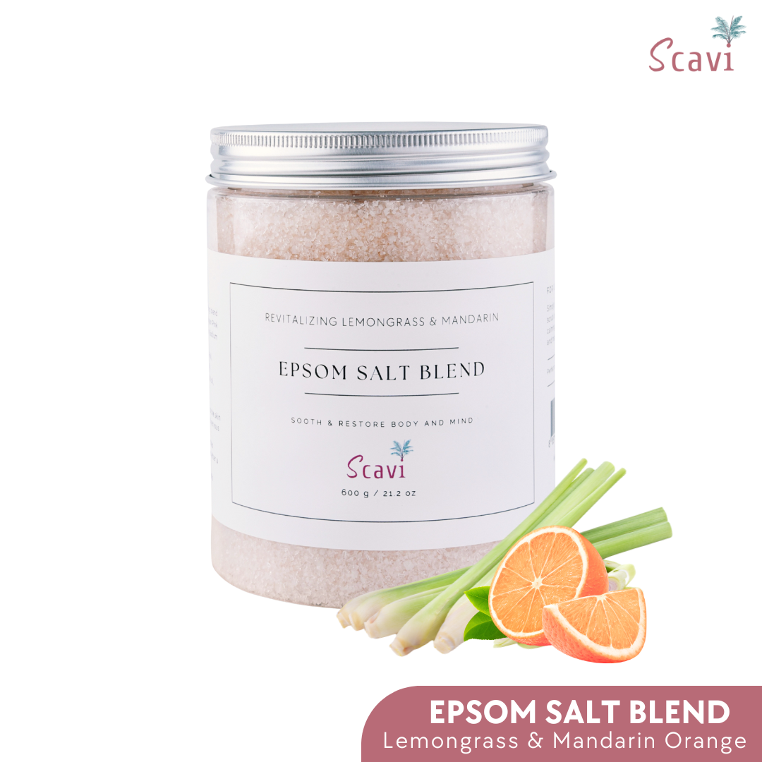 Epsom Salt Blend | Lemongrass & Mandarin