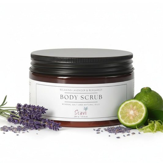 Scavi Body Scrub Lavender and Bergamot