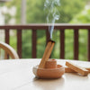 Two-Tone Ceramic Palo Santo & Incense Holder