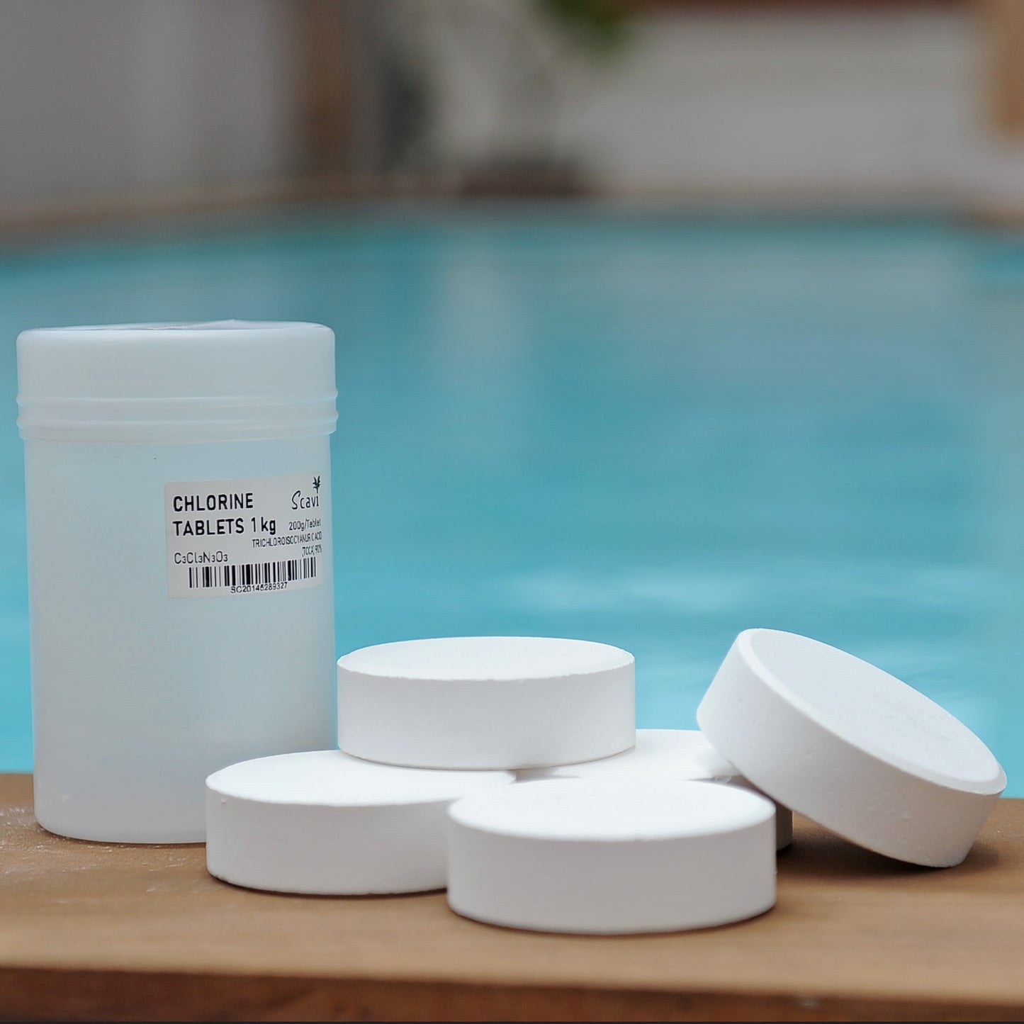 Chlorine Tablets for swimming pool TCCA 90%